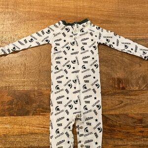 💚 Michigan State Spartans MSU Pajama Footie 💚